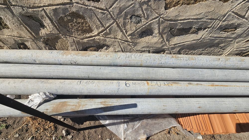 Поцинковани тръби ф100