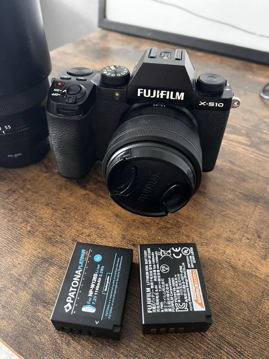 Fujifilm X S-10 +obiective
