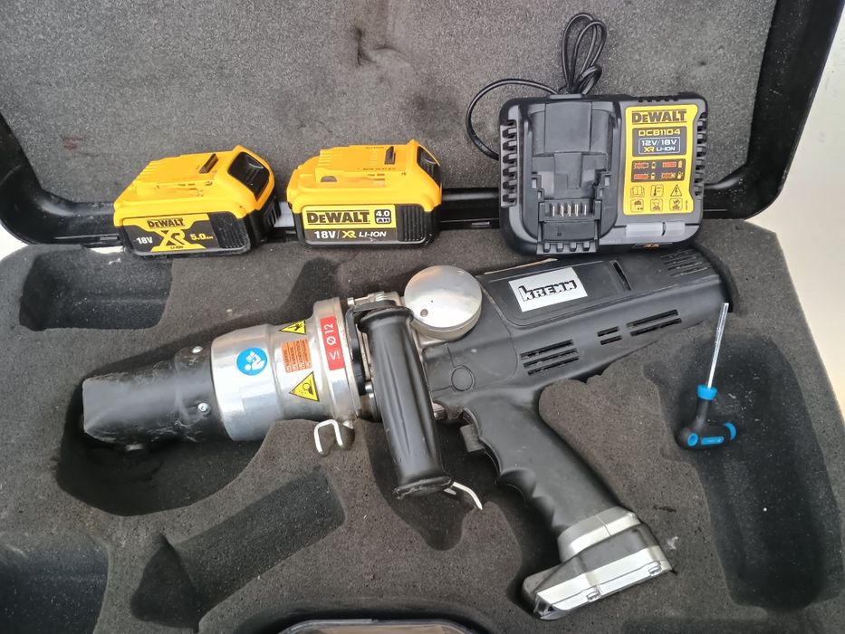 Foarfeca tăiat fier beton krenn la set