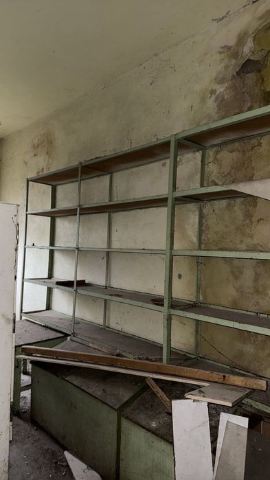 Метален стелаж 6м/дължина 3м/височина