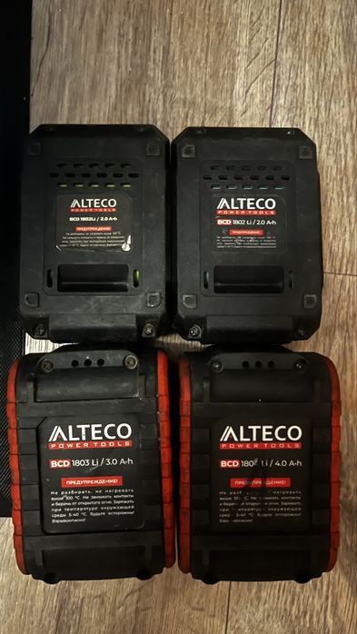 Alteco аккумуляторы