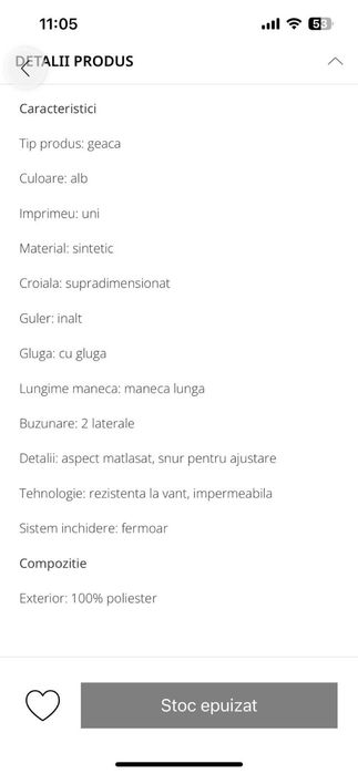 Geaca Geox parka damă