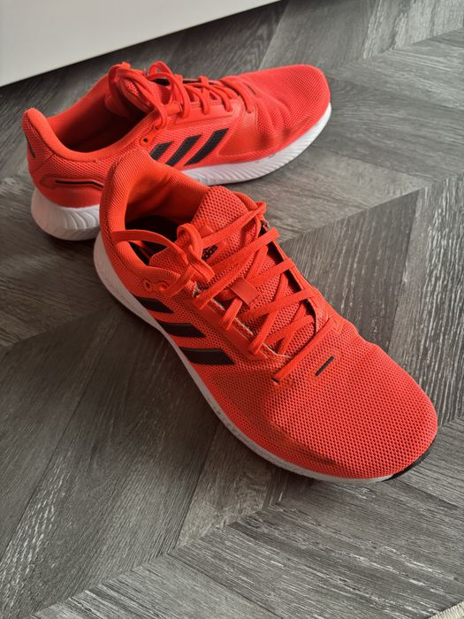 ПРОМО Мъжки оранжеви маратонки и червени кецове adidas 41