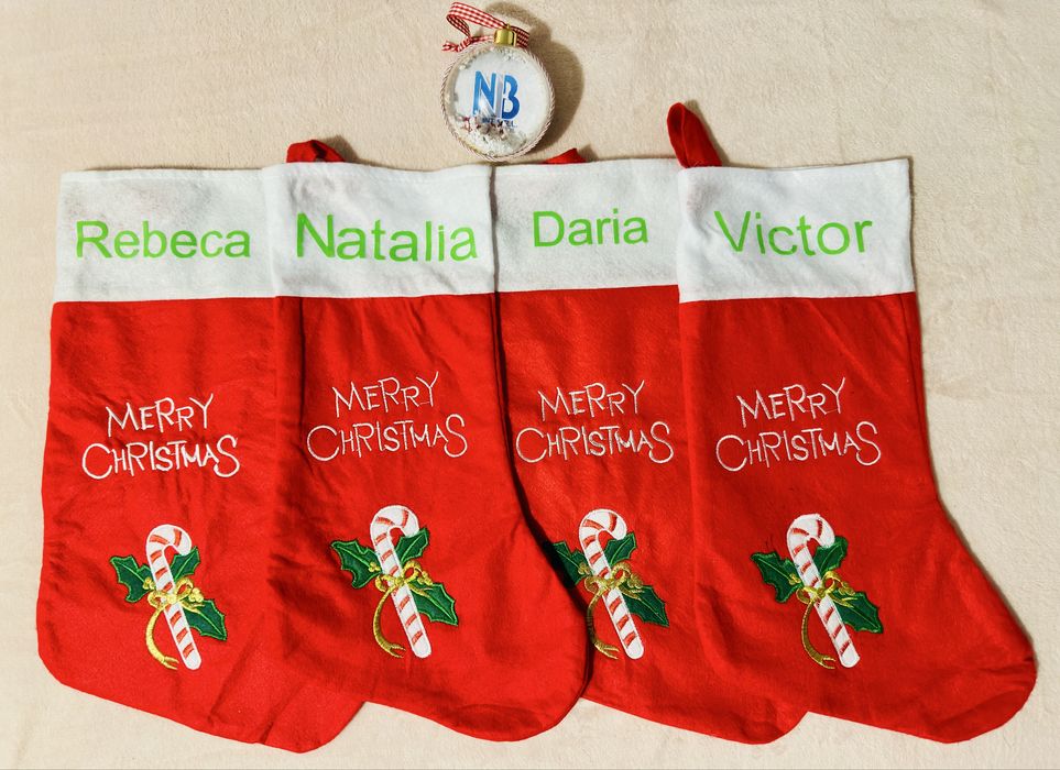 Globulete craciun ciorapei