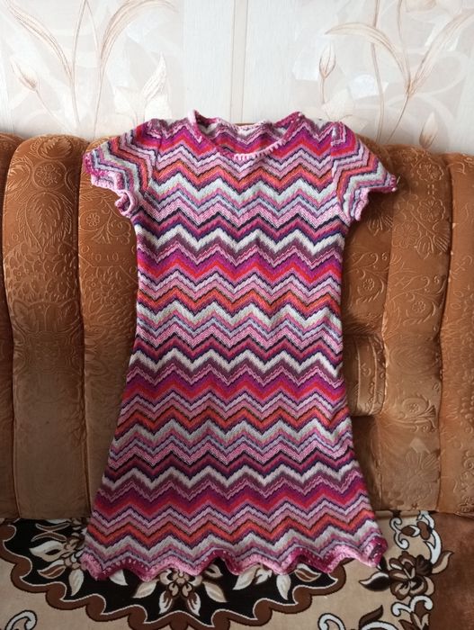 Платье трикотажное