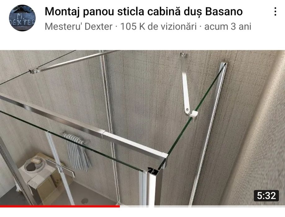 Bara reglabila rigidizare cabina de dush marca Dedalo