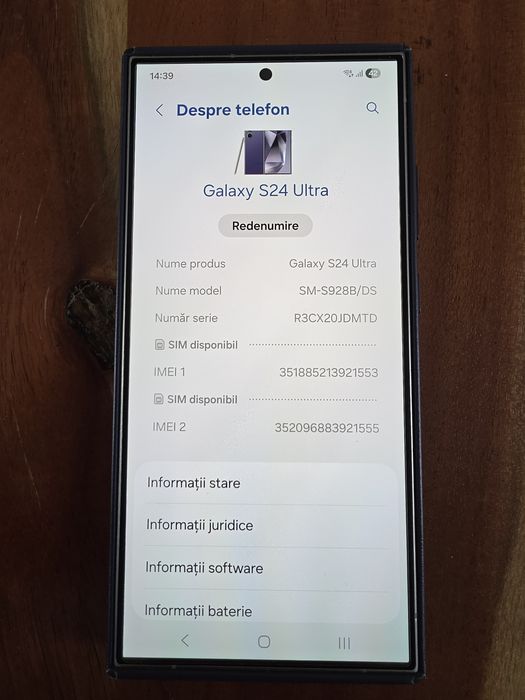 Samsung S24 Ultra ,256 gb