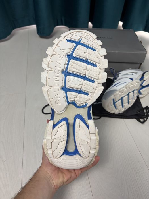 Balenciaga Track Alb Albastru