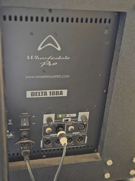 Активна система-4 бр RCF 935 A,4 бр Бас DELTA PRO 18BA