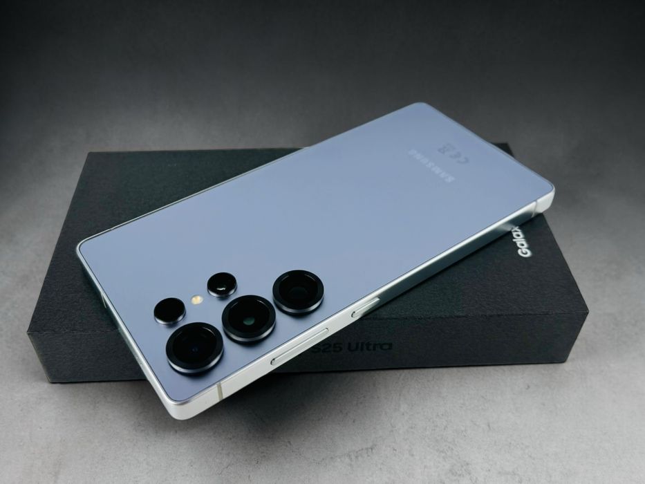 Samsung Galaxy S25 Ultra 512GB 12RAM Silverblue Titanium 100% Батерия! Перфекен! Гаранция!