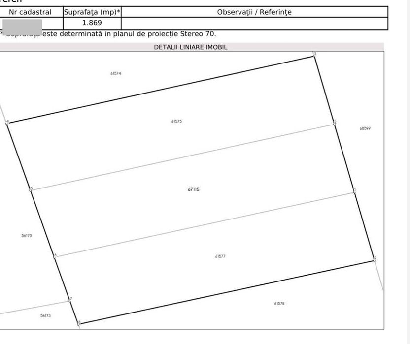 Teren intravilan de închiriat Osorhei Jud.BH | DN E60 | Front S.Mare