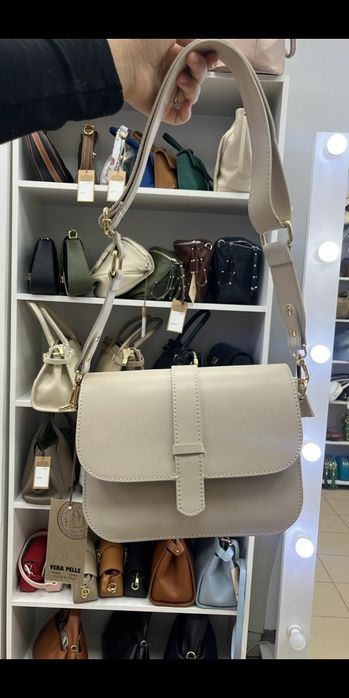 Натуральная кожаная сумка