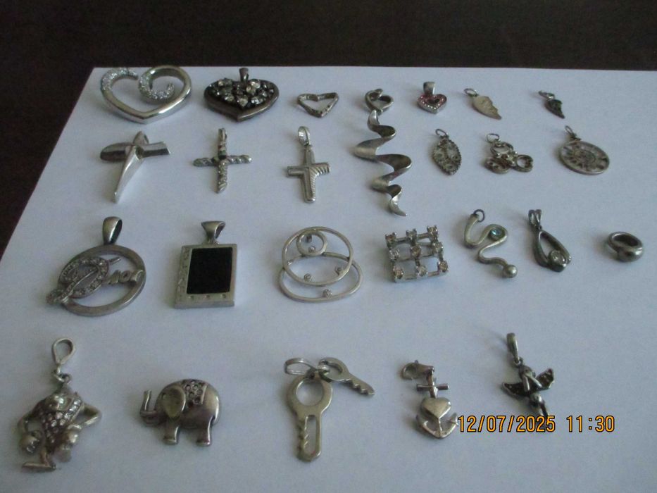 Сребърни висулки обновена