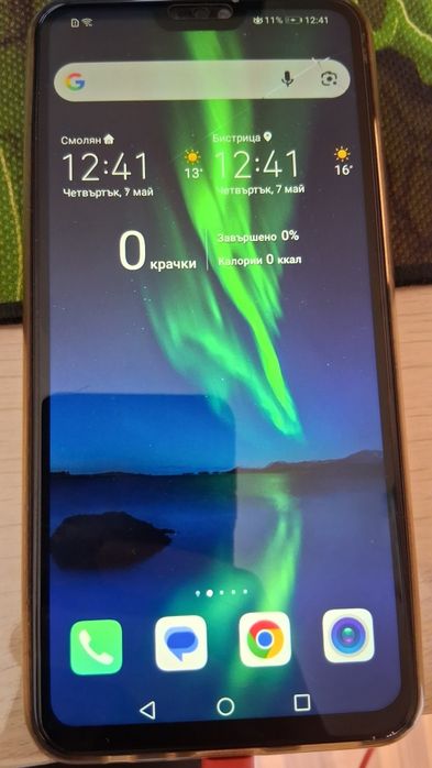 Honor 8X с много аксесоари  4GB Ram + 64 GB