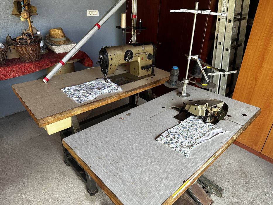 Masina de cusut si masina de surfilat .Industriale Altin germane