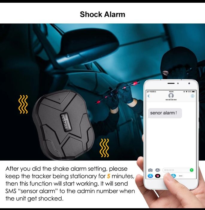 Gps tracker in timp real alarma soc perimetru viteza spion