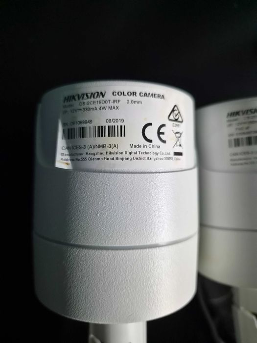 Set 3 camere Hikvision 2Mp IR30m