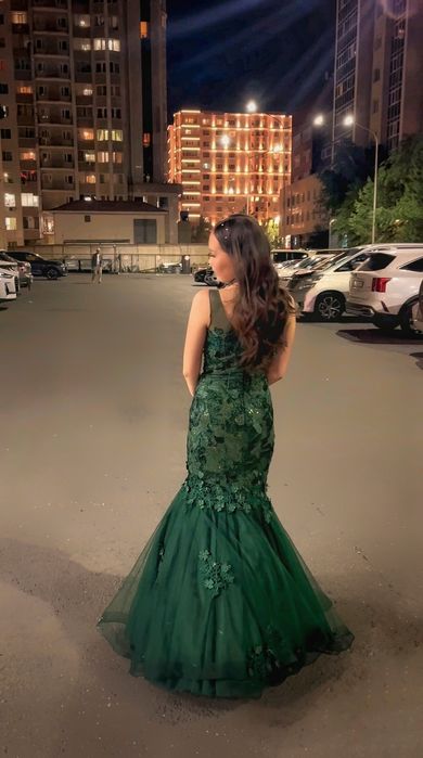 Платье-русалка,вечернее