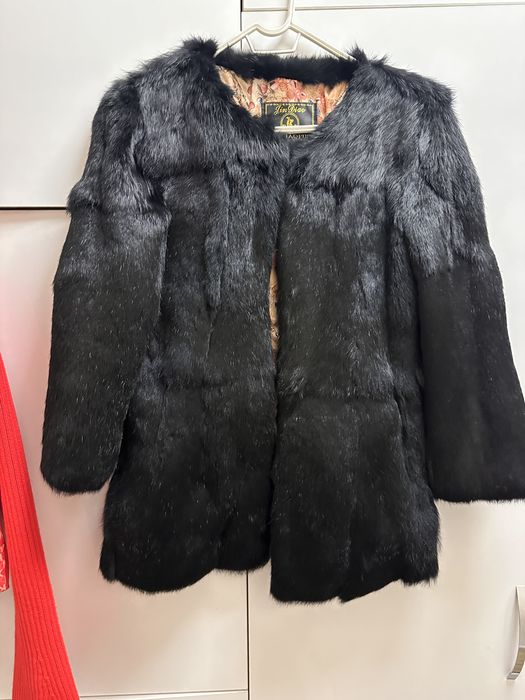 Черно палто Jin Dia