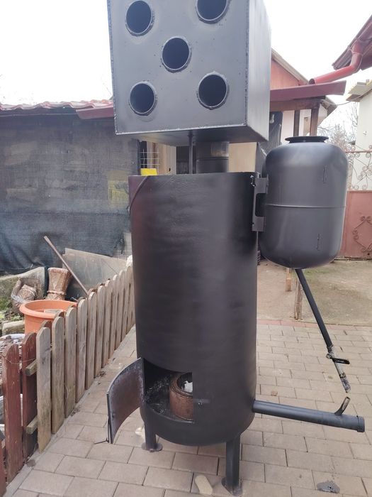 Soba cu arzător pe ulei ars