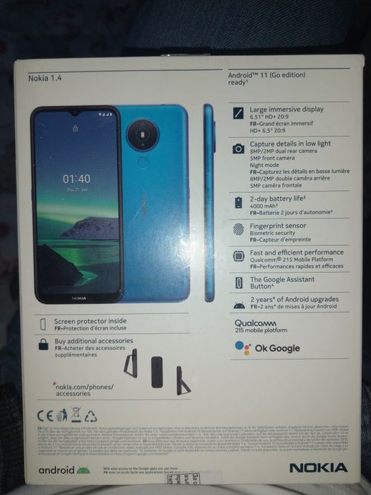 Nokia 1.4 smartphone