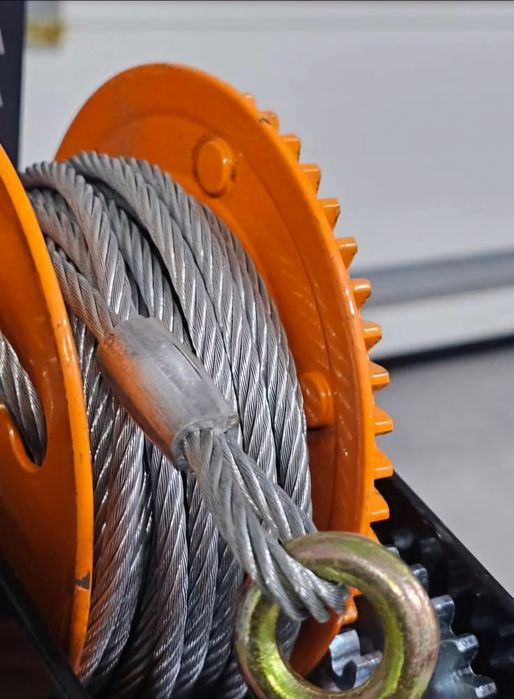 Troliu Profesional Tractare 3500 Lbs Cablu gros oțel import platforma