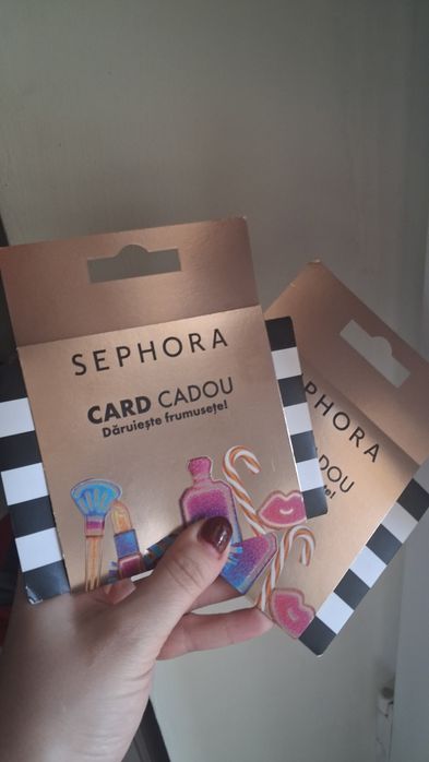 Carduri cadou Sephora