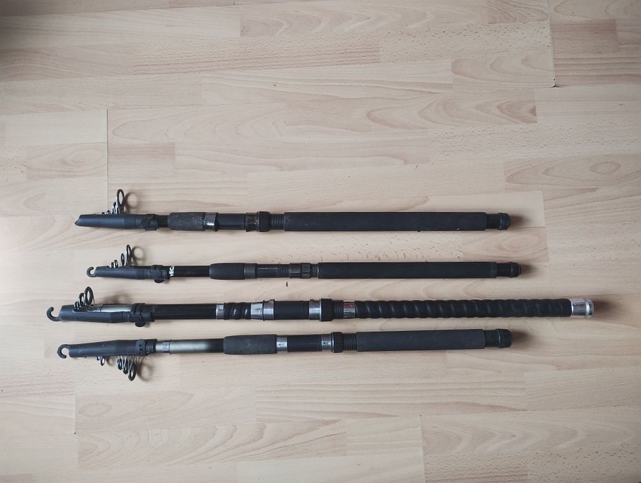 Телескопи с водачи въдици за риболов