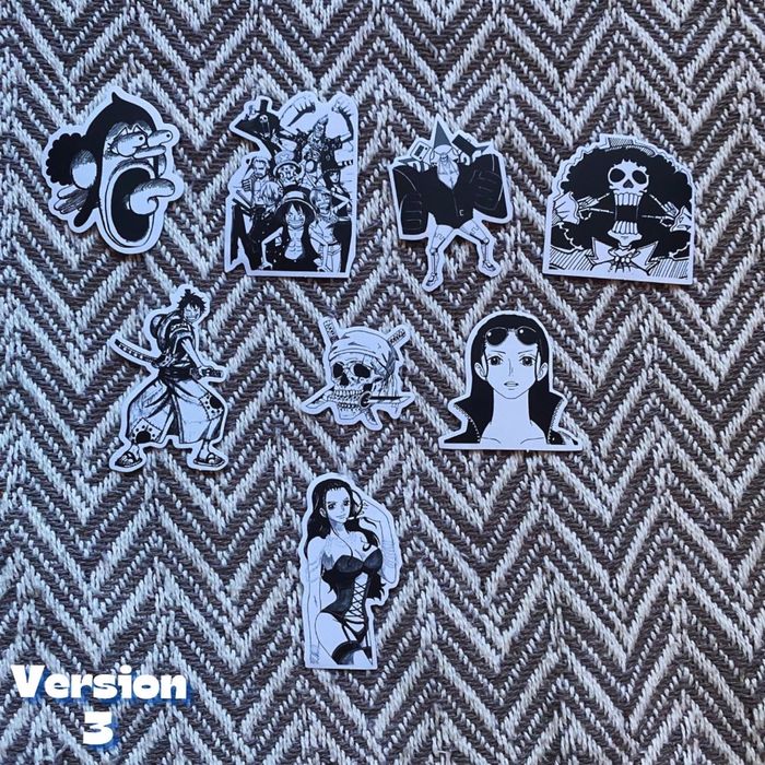 Anime ONE PIECE Stickers / Аниме стикери