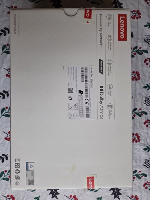 Tableta LENOVO Tab, 10.1", 128GB, 4GB RAM, Wi-Fi, Luna Grey + Clear