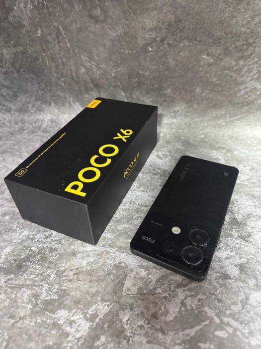 Xiaomi Pocophone X6 256 гб (100+3222 г. Кокшетау, ул. Абая 128, 21)