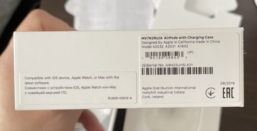 Продам AirPods 2