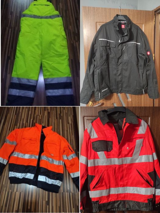 Salopete Planam fosforescente.marimea M-XLde  iarnă