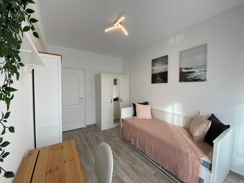 Închiriez apartament drăguț cu 2 dormitoare, bloc nou, cartier Alfa