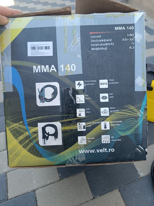 Aparat de sudura/ Invertor de sudura Velt