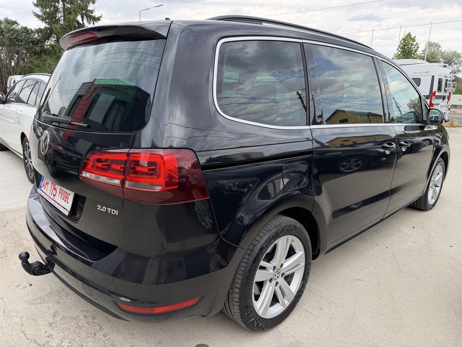 Volkswagen Sharan 2,0 Tdi Dsg 7 Locuri Euro 6 Rate Fixe Garantie 12 Luni