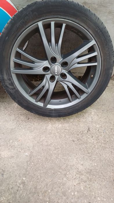 Джанти с гуми и фланци