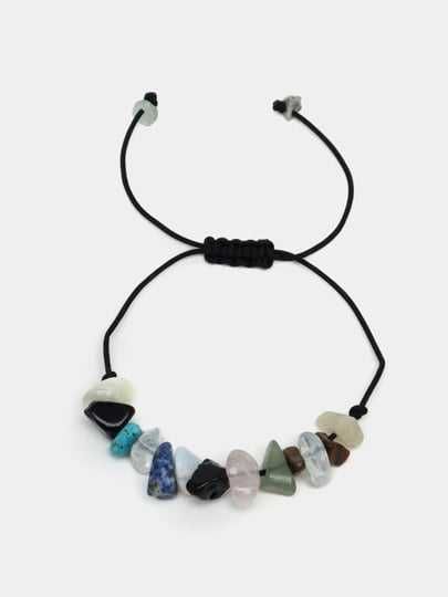 Браслет 7 чакр, натуральные камни