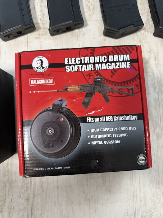 Реплика Airsoft  E&L  AK104 PMC - Platinium Edition