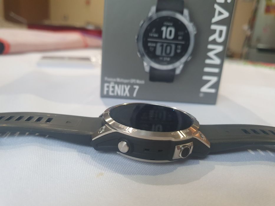 Garmin FENIX 7 Silver/Grafite- мултиспорт смарт часовник