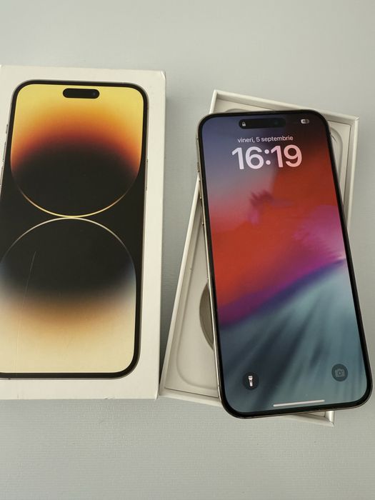 Iphone 14 pro max gold