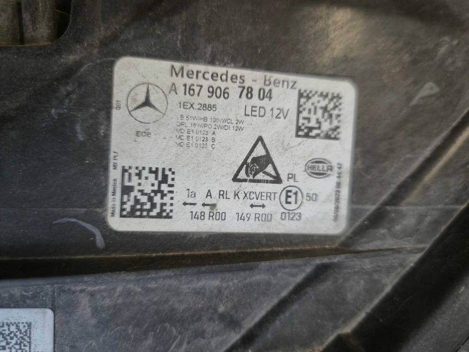 Far dreapta Multibeam Mercedes GLE W167 Facelift cod A1679067804