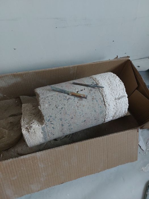 Сухое алмазное сверление (бурение).