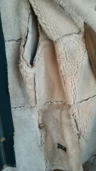 Кожено мъжко палто