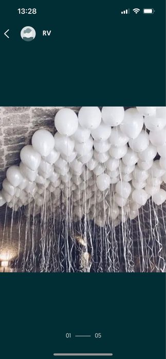 Балони с хелий за гр.Пловдив 1.6€