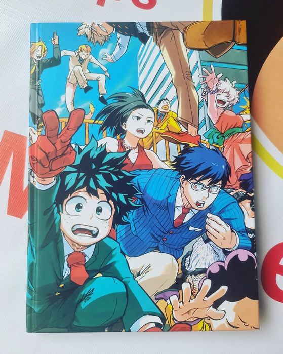 Яркие скетчбуки Аниме