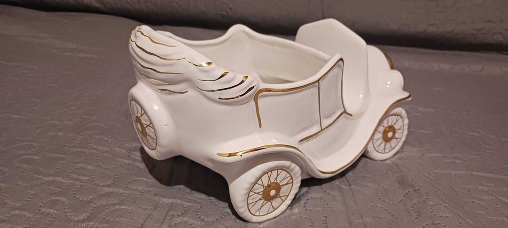 Jardiniera ceramica masina de epoca