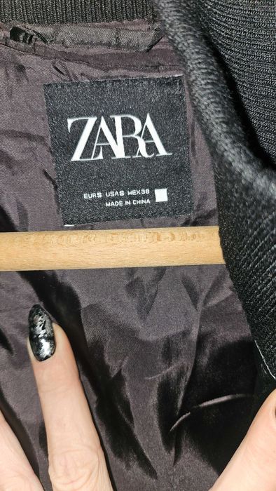 Нови ZARA кожено яке и елек S-М