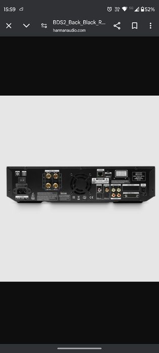 Receiver blu-ray Harman kardon BDS 2 boxe hi fi dali