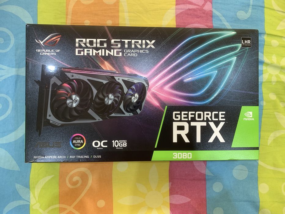 Asus Rog Strix RTX 3080 10gb